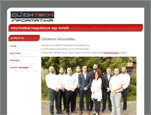 Tablet Screenshot of clicktech.hu